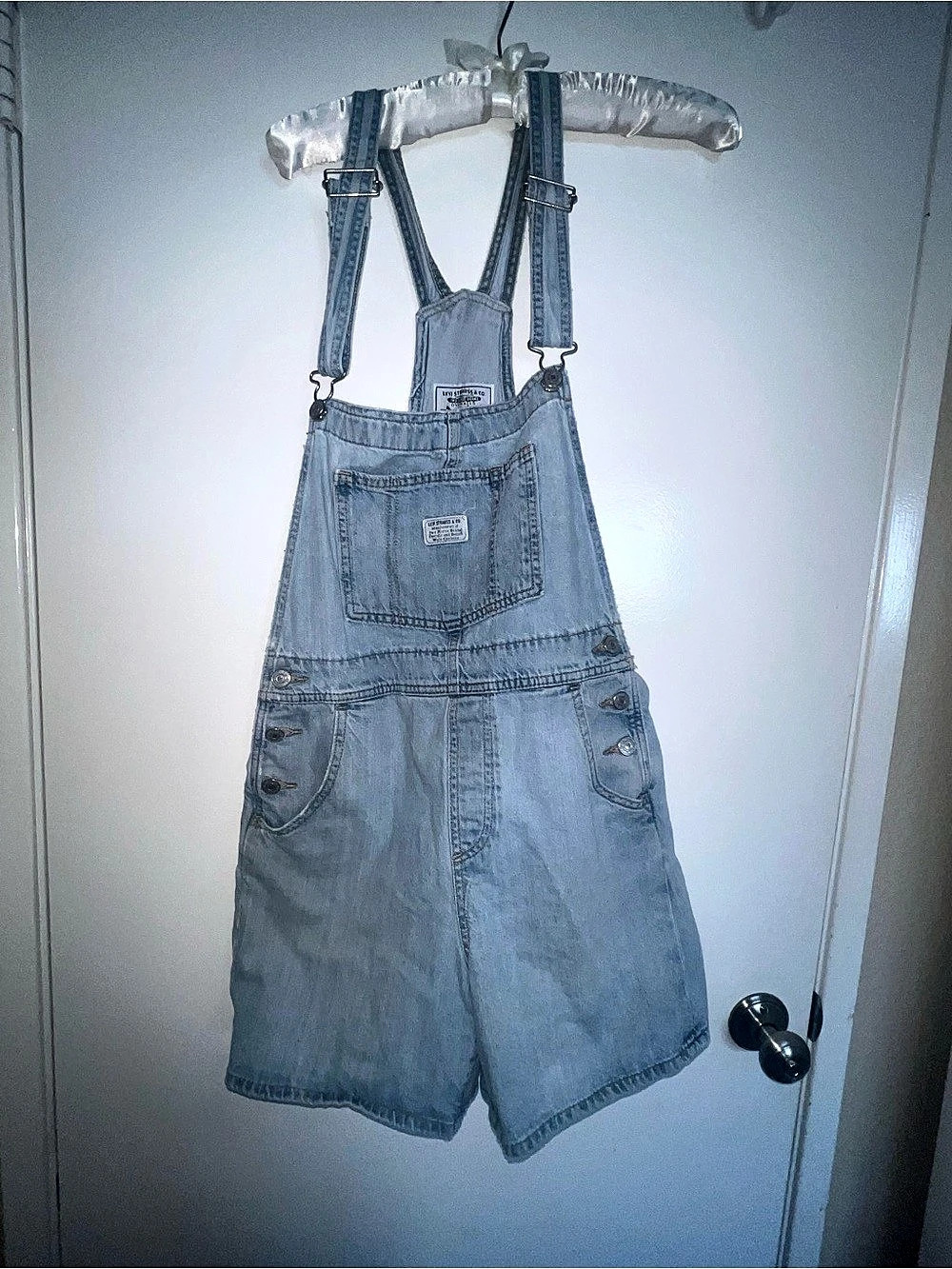 Levi's Vintage Shortalls Denim Overalls Blue